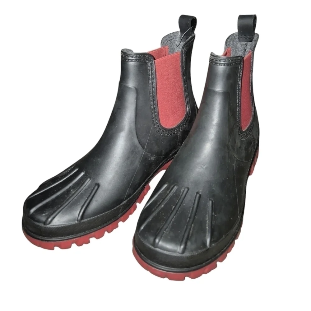 Storm By Cougar Tangent Chelsea Rain Boot  Woman Size 8